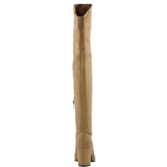 NWOT Marc Fisher Womens Faux Suede Tall Over-The-Knee Boots Size